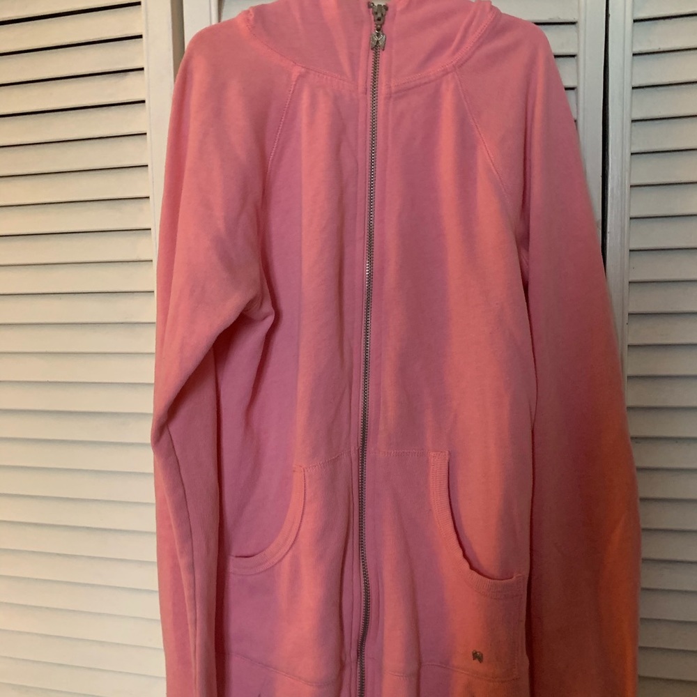 victoria secret angel wing full zip hoodie.